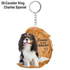 Heartfelt Dog Angel Pendant Keychain ATHLEXES
