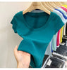 Cotton U-Neck Slimming Summer Tee for Women ATHLEXES