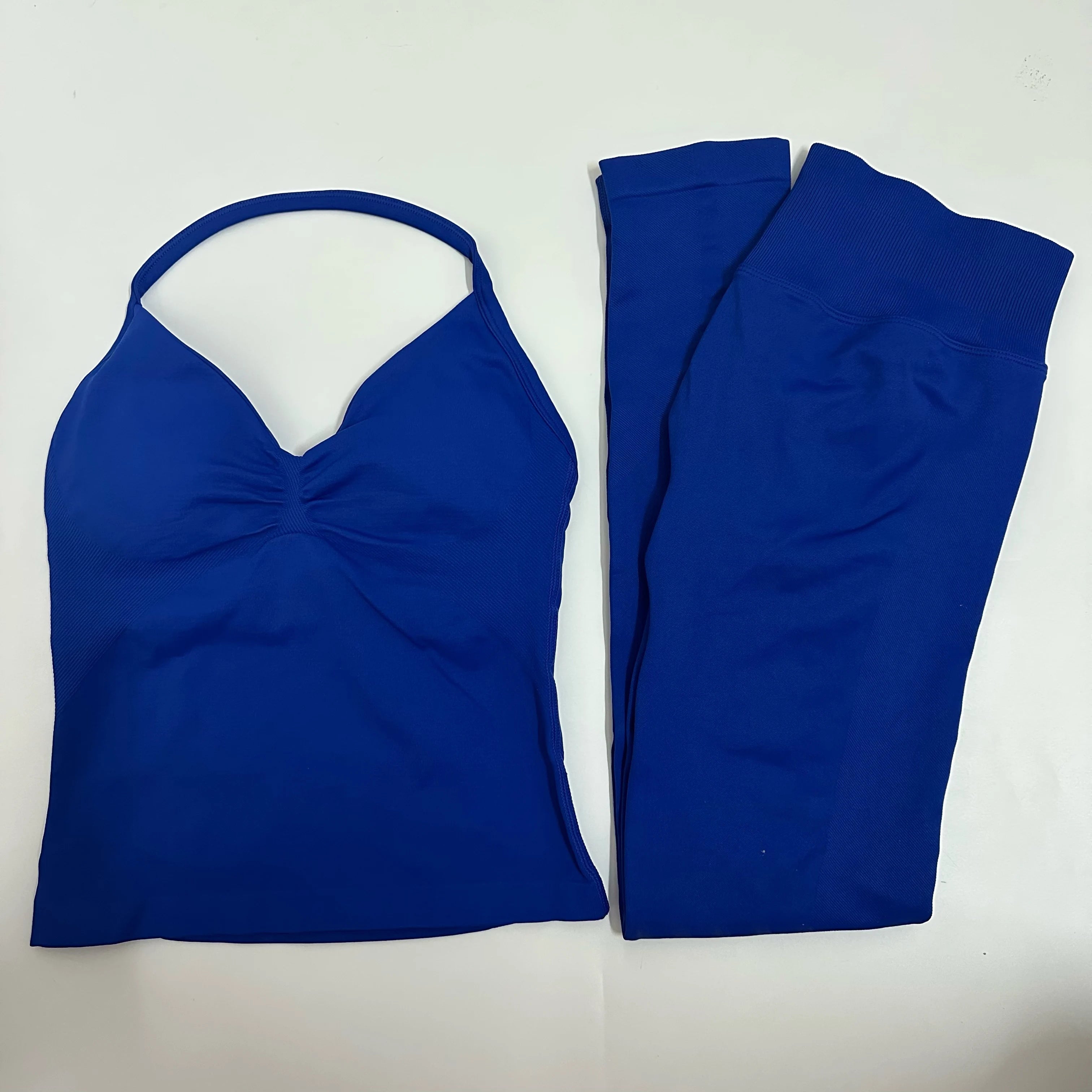 ElevateFit Backless Yoga Leggings and Tank Set ATHLEXES