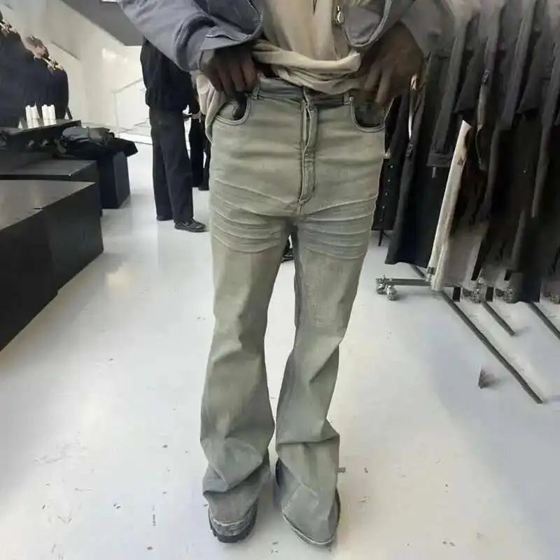 Vintage Style Wide Leg Men's Jeans ATHLEXES