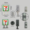 Luminous Coffee Shop Magnetic Fridge Stickers ATHLEXES