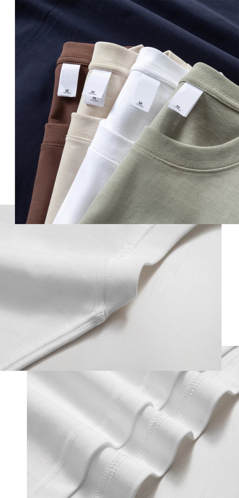WAVLATII Premium 100% Cotton Casual Oversize Tees for All ATHLEXES