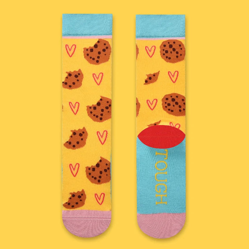 Colorful Cotton Women's Socks - Trendy Hedgehog & Sloth Designs ATHLEXES