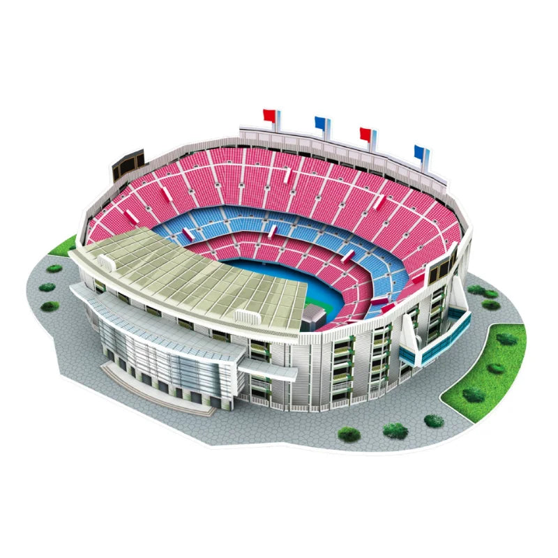 Feooe Camp Nou 3D Football Field Puzzle Model ATHLEXES