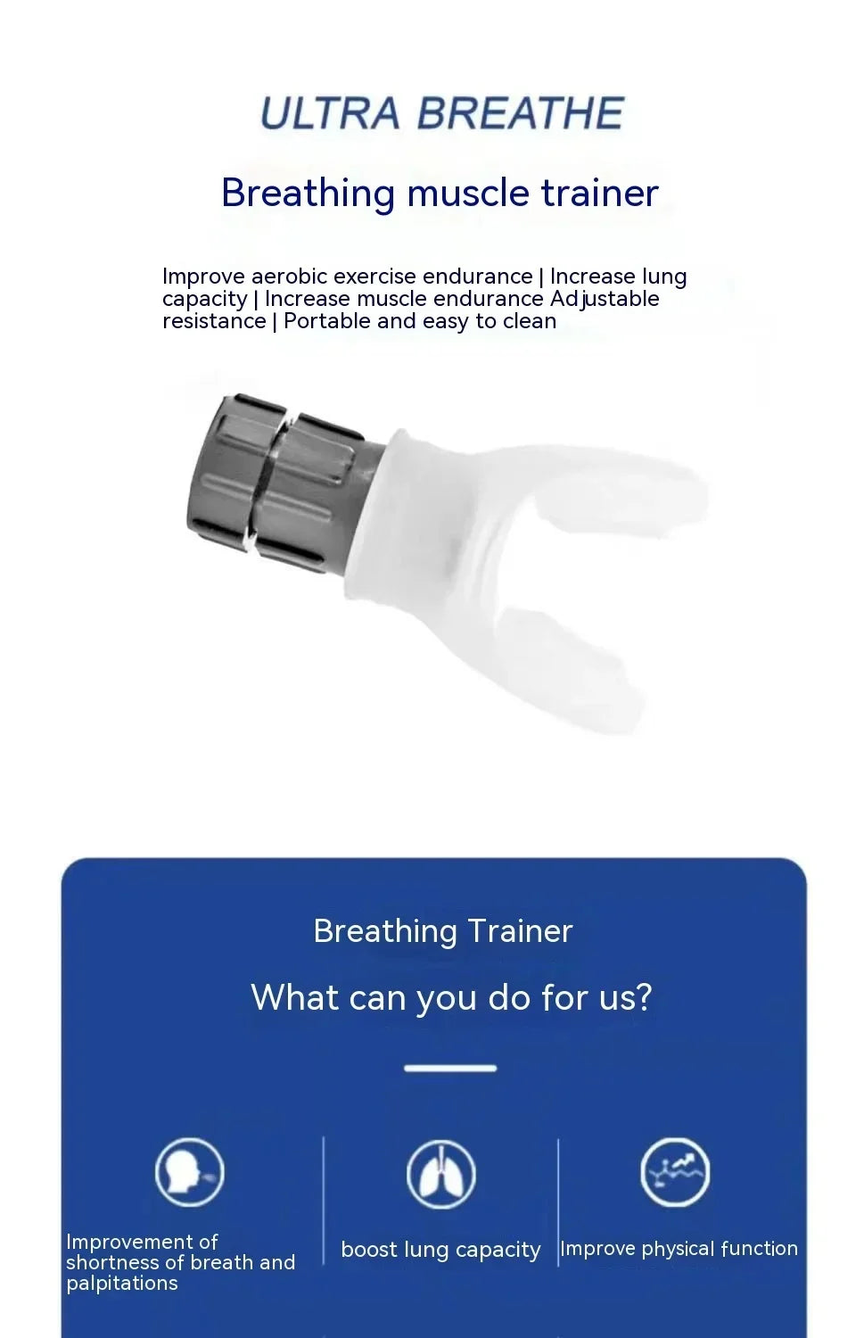 BreatheFit Adjustable Resistance Trainer ATHLEXES