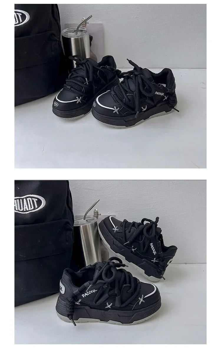 ChicNiche Color Block Dad Shoes for Couples ATHLEXES