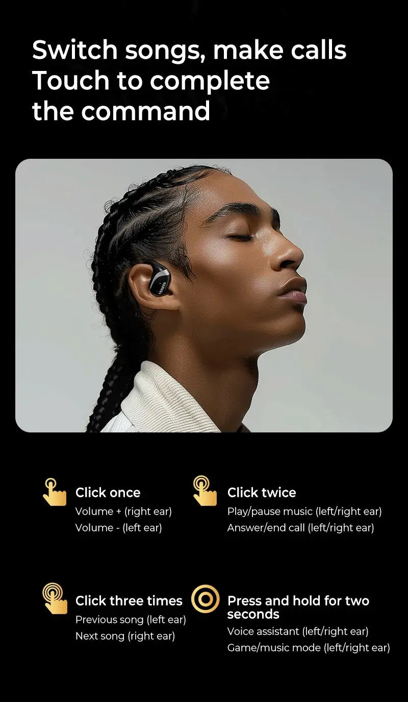 ERAZER X9 Sports Bluetooth 5.4 Earphones with Mic ATHLEXES