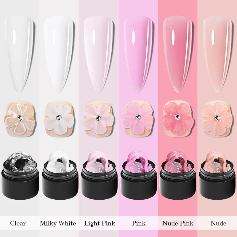 Mtssii 8ml Clear Nail Gel Art Extension & Carving Varnish ATHLEXES