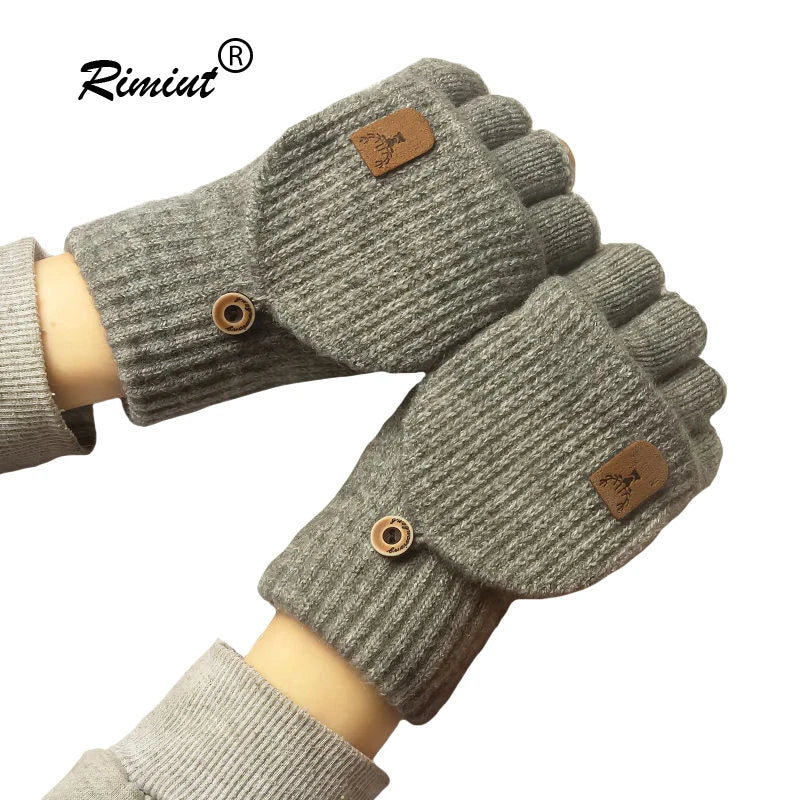 CozyKnits Touch Screen Fingerless Gloves for Winter Warmth ATHLEXES
