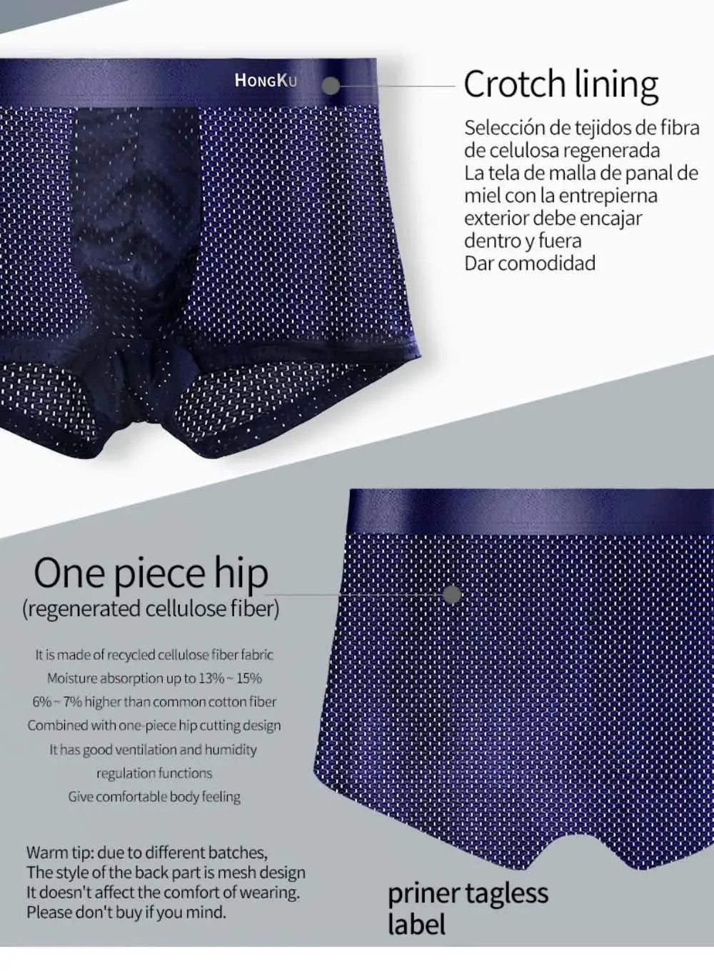 BambooComfort Breathable Men's Boxer Shorts ATHLEXES