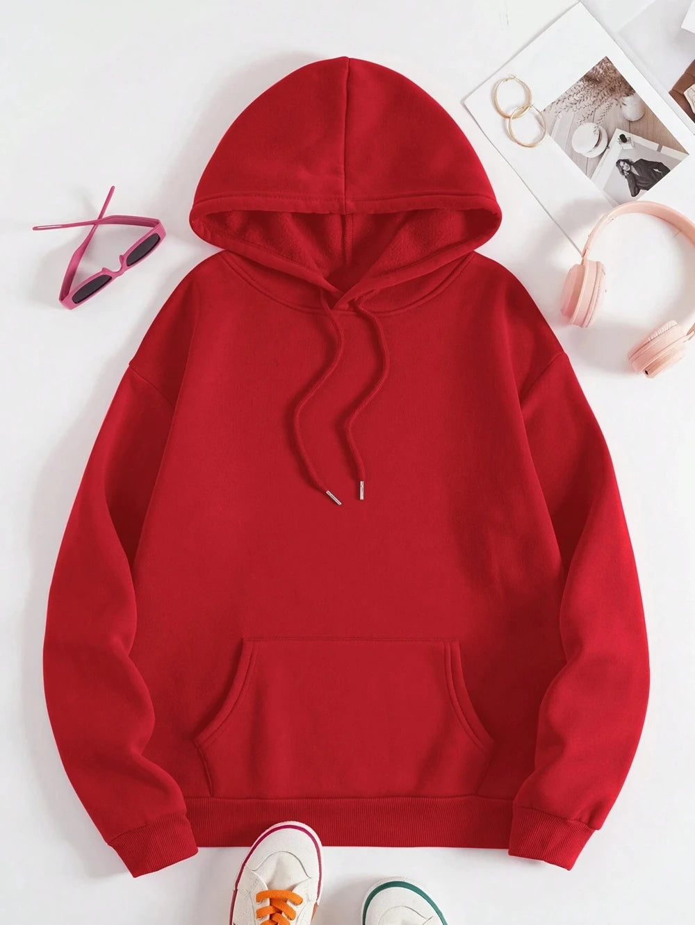 CozyStreet Oversized Fleece Hoodie ATHLEXES