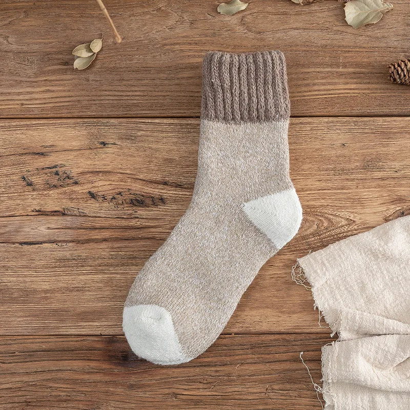 CozyWool Men's Winter Crew Socks Set ATHLEXES