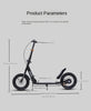 TULX EcoFold Scooter with Explosion-Proof Tires ATHLEXES