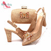 Royal Blue Elegance: Nigerian Pumps & Bag Set ATHLEXES