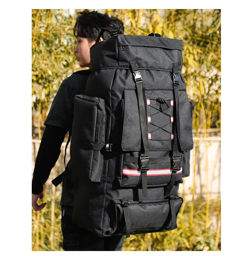 130L Adventure Ready Trekking Backpack for Men ATHLEXES