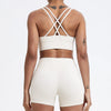 EliteFit Cross Back Sports Bra for Women ATHLEXES