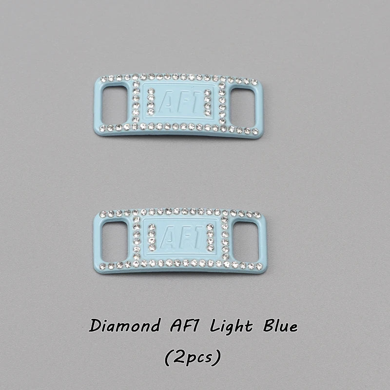 Diamond Luxury AF1 Shoelace Charms with Metal Buckle ATHLEXES