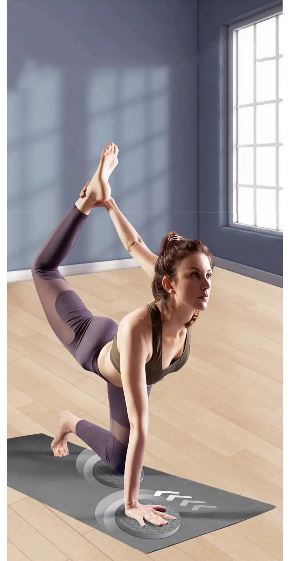 Premium Comfort Yoga Knee Pads 2 Pack ATHLEXES