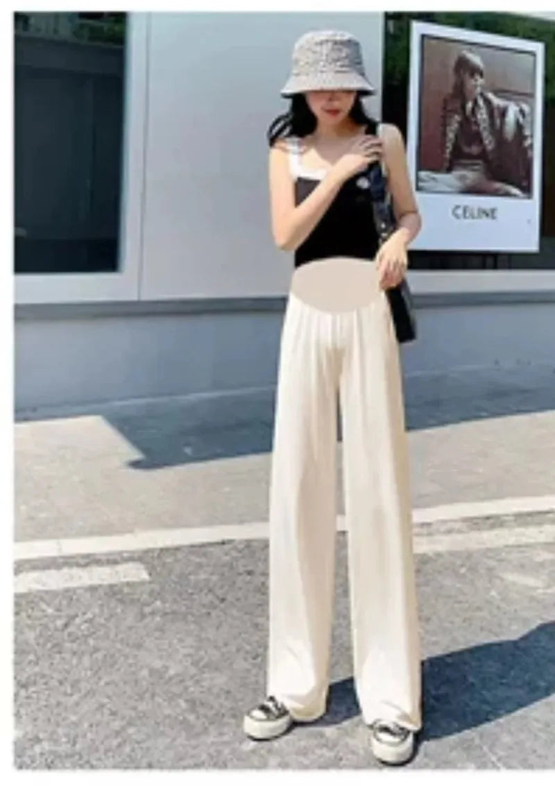 Summer Breeze Maternity Wide Leg Pants ATHLEXES