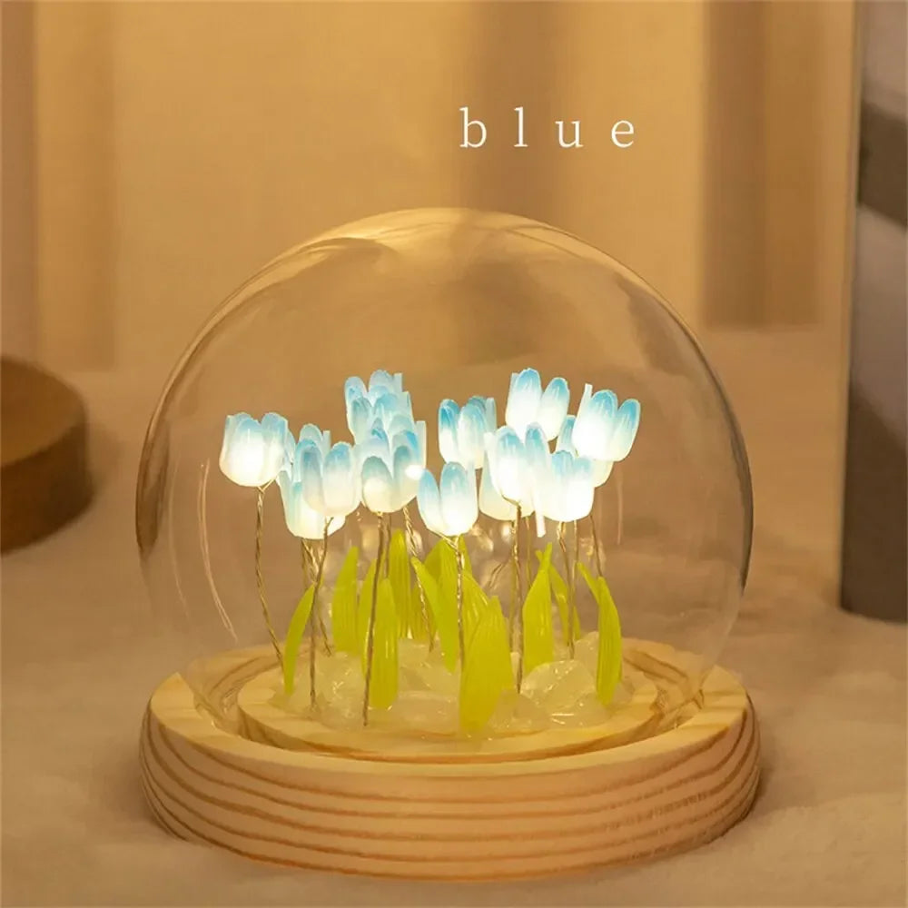 TulipGlow Handmade LED Night Light ATHLEXES