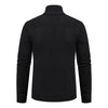 Velvet Warmth High Collar Cardigan for Men - Winter Knitwear ATHLEXES