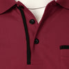 Luxe Lapel Solid Color Men's Short Sleeve Polo ATHLEXES