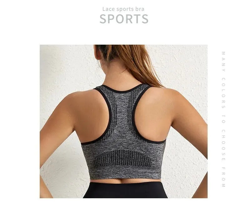 IvyFlex Backless Padded Workout Bra ATHLEXES