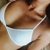 Luxe Deep-V Triangle Bralette for Women ATHLEXES