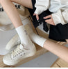 Japanese Style Embroidered Women Crew Socks ATHLEXES