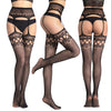 Seductive Fishnet Crotchless Pantyhose with Suspenders ATHLEXES
