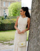 Elegant Knit Ribbed Maxi Dress with Pockets ATHLEXES