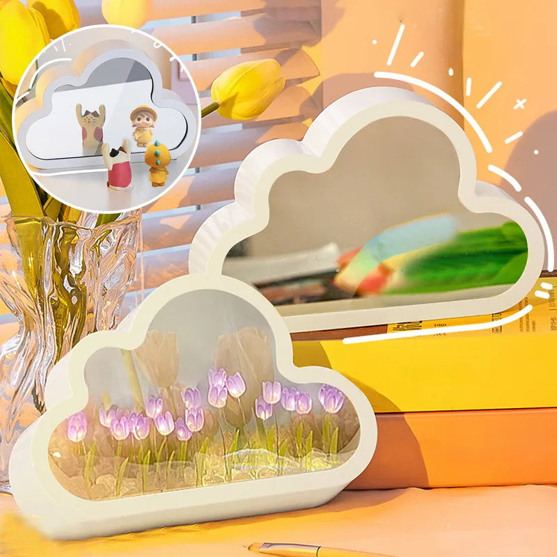 Tulip Glow LED Night Light for Dreamy Bedrooms ATHLEXES