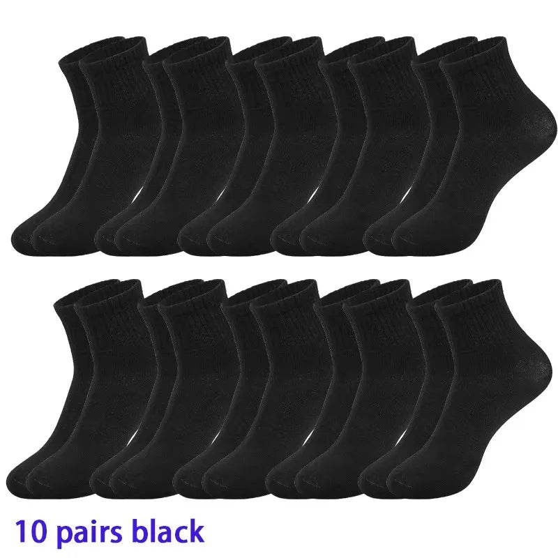 CozyCotton Unisex Business Crew Socks Set ATHLEXES