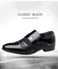 Classic Black Pointed Toe Leather Loafers for Men ATHLEXES