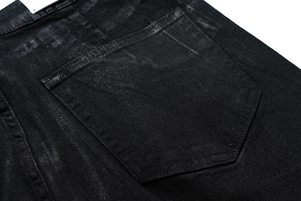 Urban Chic Black Flare Denim Trousers ATHLEXES