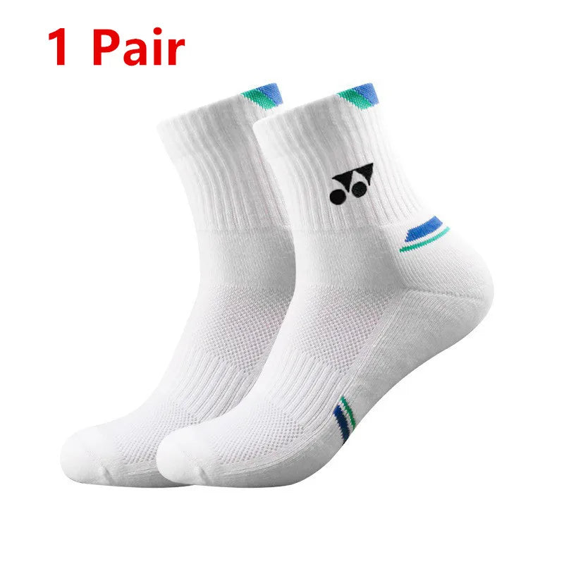 YONEX Breathable Athletic Mid-Calf Socks Pair ATHLEXES