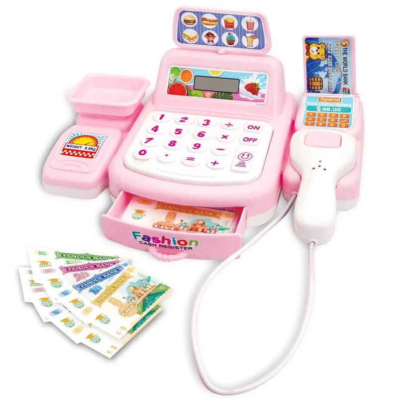 Supermarket Cashier Electronic Game Toy Set ATHLEXES