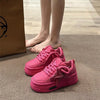 Pink Luxe Chunky Platform Sneakers for Women ATHLEXES