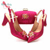 Royal Blue Elegance: Nigerian Pumps & Bag Set ATHLEXES