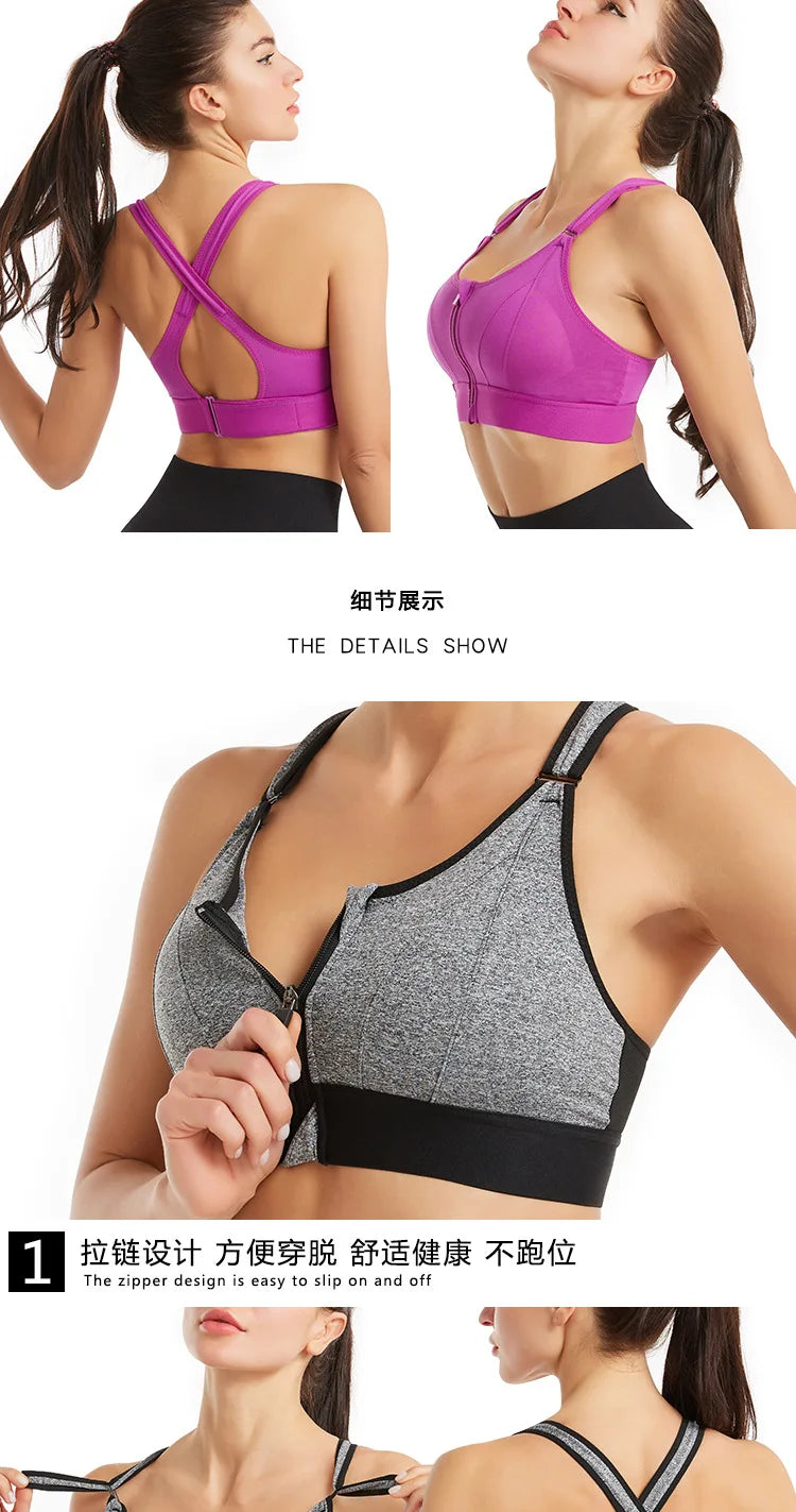 ZenFlex Plus Size Sports Bra Crop Top ATHLEXES