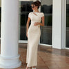 Elegant Backless Long Dress for Women ATHLEXES