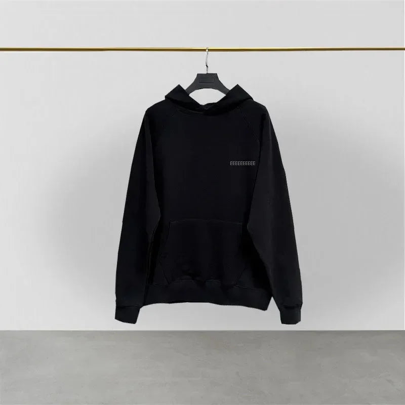 Urban Luxe Reflective Logo Hoodie for Men ATHLEXES