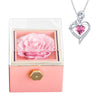 Eternal Love Rose Necklace Gift Set in Luxurious Box ATHLEXES