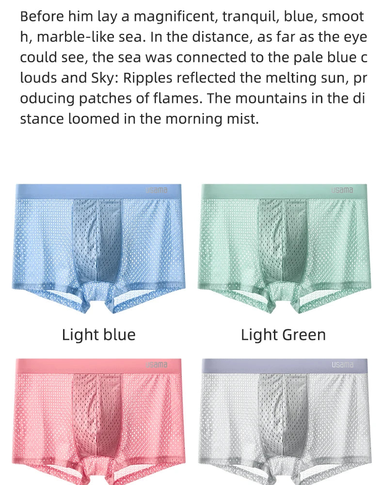 CoolSilk Plus Size Men's Boxer Shorts ATHLEXES