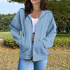 Chic Comfort 2024 Zip-Up Warm Hooded Sweatshirt for Women ATHLEXES