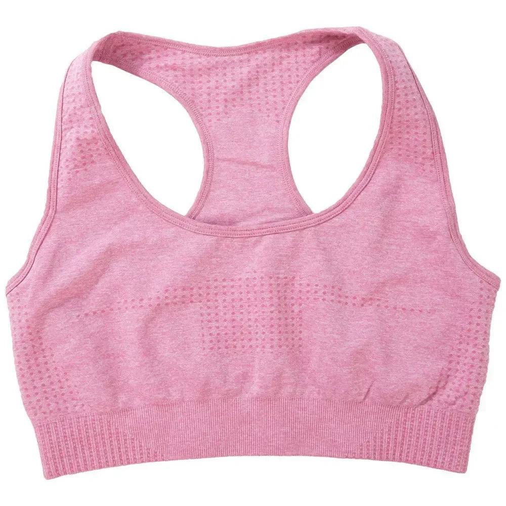 Seamless DotFit Women's Support Sports Bra ATHLEXES