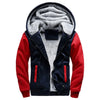 Men's Camouflage Fleece Zip Jacket for Winter Wear ATHLEXES