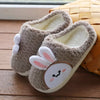 Cozy Rabbit Flip Flops for Kids - Warm Cotton Slippers ATHLEXES