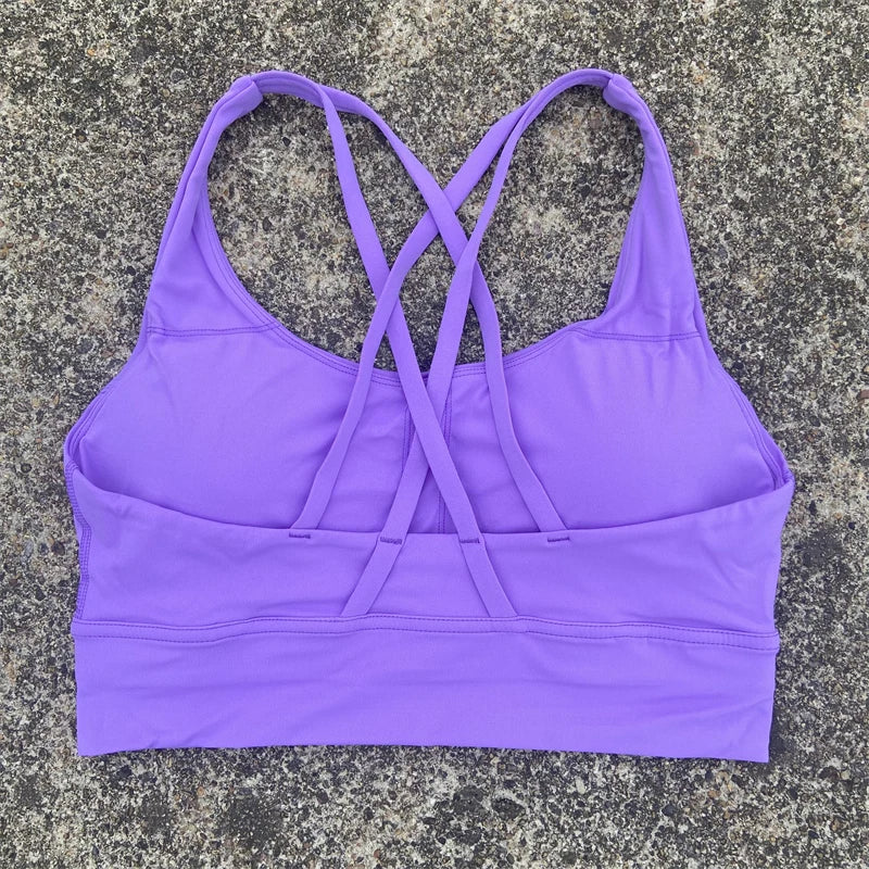 EliteFlex Women's Cross Back Sports Bra ATHLEXES