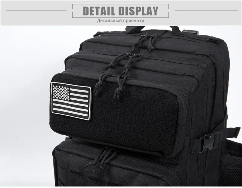QT&QY 25L/45L Tactical Backpack for Outdoor Survival Use ATHLEXES